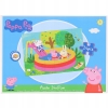 PUZZLE Nickelodeon 24 SZT ŚWINKA PEPPA PIG 24 X 17 CM ROWEROWY RAJD