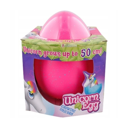 ROSNĄCE JAJKO WYKLUWAJĄCY SIĘ MAGICZNY JEDNOROŻEC UNICORN SUPER NOWOŚĆ XXL