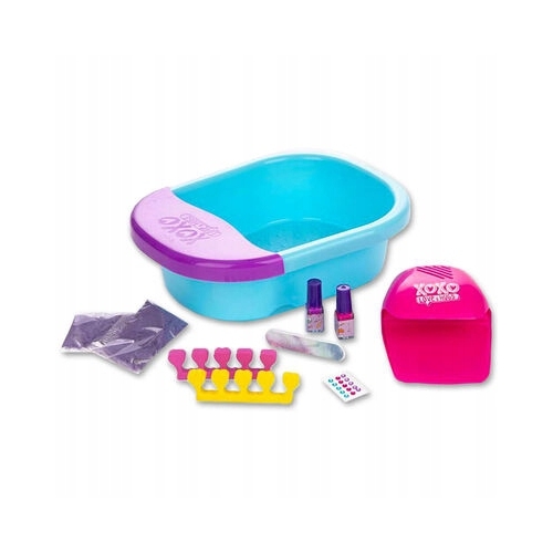 ZESTAW SPA MANICURE PEDICURE DLA DZIEWCZYNKI XOXO Foot Spa Prezent