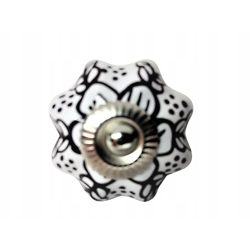 GAŁKA CERAMICZNA UCHWYT DRZWI SZAFY SZUFLADY WZÓR