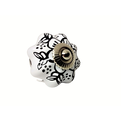 GAŁKA CERAMICZNA UCHWYT DRZWI SZAFY SZUFLADY WZÓR