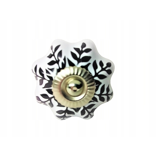 GAŁKA CERAMICZNA UCHWYT DRZWI SZAFY SZUFLADY WZÓR