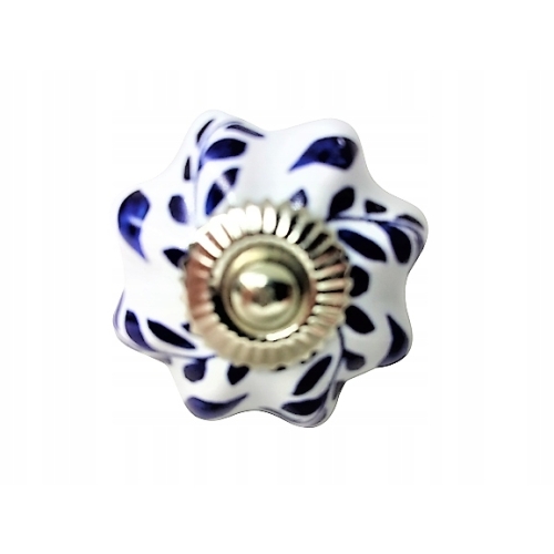 GAŁKA CERAMICZNA UCHWYT DRZWI SZAFY SZUFLADY WZÓR