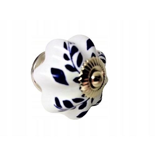 GAŁKA CERAMICZNA UCHWYT DRZWI SZAFY SZUFLADY WZÓR