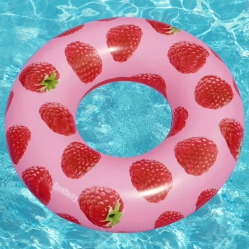 KOŁO DMUCHANE BESTWAY Scentsational 119 CM Materiał o zapachu maliny