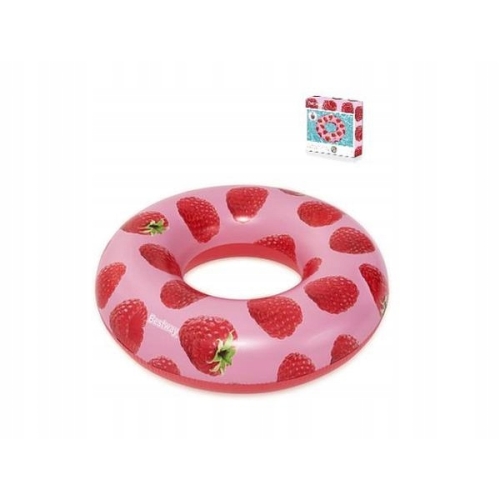 KOŁO DMUCHANE BESTWAY Scentsational 119 CM Materiał o zapachu maliny