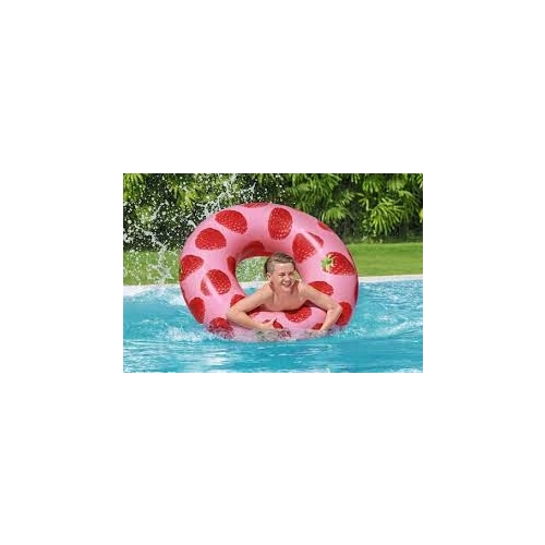 KOŁO DMUCHANE BESTWAY Scentsational 119 CM Materiał o zapachu maliny