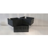KOSZYK BAMBUSOWY ORGANIZER czarny 24 x 18 x 13 cm