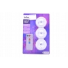 LAMPKI LED RGB LETHE DISCO z pilotem zestaw 3 sztuK
