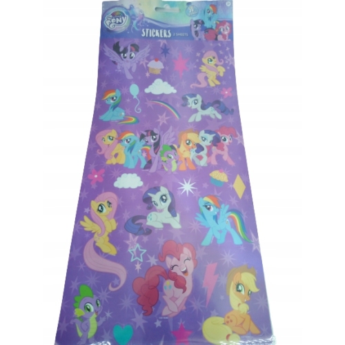 NAKLEJKI SAMOPRZYLEPNE HELLO KITTY ARKUSZ 50szt ROŻNE WZORY Z MOCNYM KLEJEM