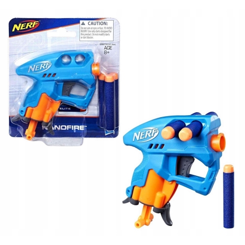 NERF Nanofire pistolet na strzałki + 3 strzałki N