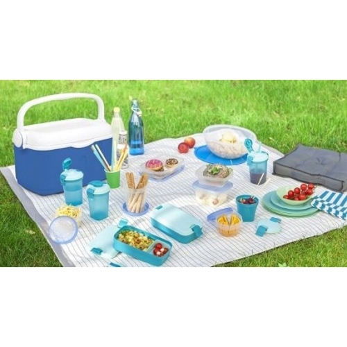 Lodówka turystyczna pasywna 24 L + wkłady 3x 100ml