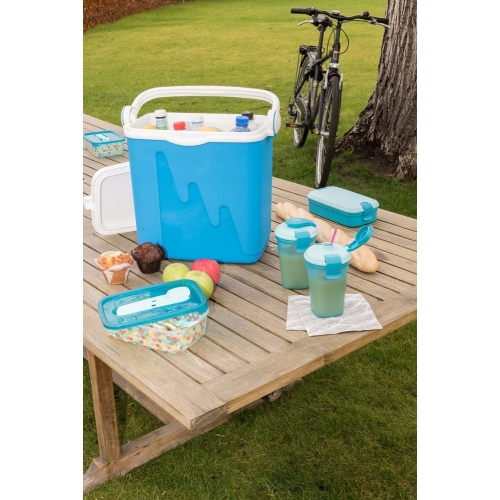 Lodówka turystyczna pasywna 24 L + wkłady 3x 100ml