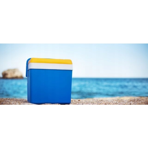 Lodówka turystyczna pasywna 24 L + wkłady 3x 100ml