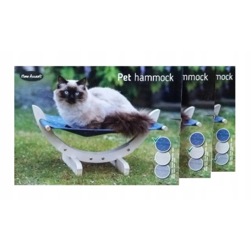 HAMAK Home Accents LEGOWISKO ŁÓŻKO DLA KOTA PSA KOLOR NIEBIESKI 57x36x28cm