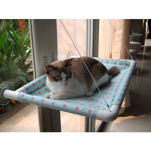 HAMAK Home Accents LEGOWISKO ŁÓŻKO DLA KOTA PSA KOLOR NIEBIESKI 57x36x28cm