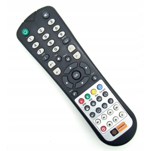 Pilot Cyfrowy Polsat BOX SAGEMCOM model ESI 88 Oryginalny czarno-srebrny