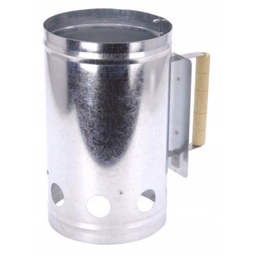 KOMIN DO ROZPALANIA GRILLA GRILA + SIATKA DO PIECZENIA 42 x 36 cm