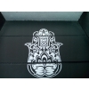 TACA DEKORACYJNA z uchwytami MDF 23x20cm WZÓR CZAR