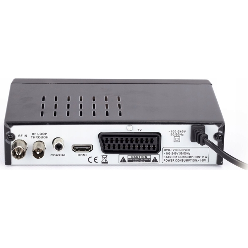 DEKODER TUNER TV NAZIEMNEJ DVB-T2 HEVC H.265 U-005