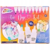 TIE DYE KIT BARWNIKI DO FARBOWANIA UBRAŃ BUTÓW 10x KOLOR GRAFIX zabawa DIY