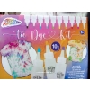 TIE DYE KIT BARWNIKI DO FARBOWANIA UBRAŃ BUTÓW 10x KOLOR GRAFIX zabawa DIY