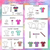 TIE DYE KIT BARWNIKI DO FARBOWANIA UBRAŃ BUTÓW 10x KOLOR GRAFIX zabawa DIY