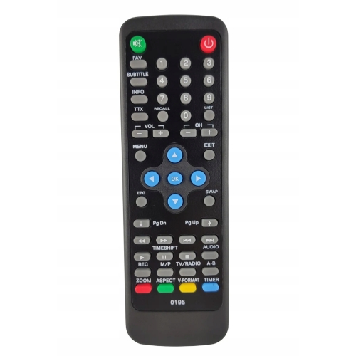 ORYGINALNY PILOT CABLETECH DEKODER DVBT WYSOKA JAKOŚĆ URZ0195 PIL0317