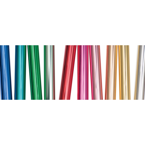 FOLIA DO ZŁOCEŃ NA CIEPŁO RAINBOW MOCNA 150 mm x 300 cm EMBOSSING Foil