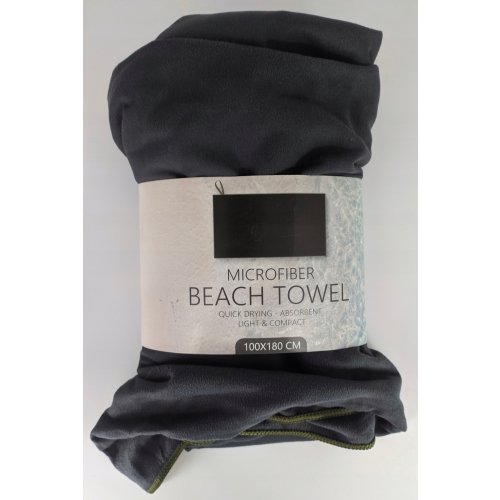 RĘCZNIK PLAŻOWY Z MIKROFIBRY SZYBKOSCHNĄCY Z WIDOKIEM MORZA 100 X 180 CM