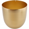 DONICZKA METALOWA WISZĄCA OZDOBNA DO POWIESZENIA ZŁOTA 14x14x13,7 cm