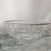 Kosz druciany biały idealny na owoce śr 28 cm 920