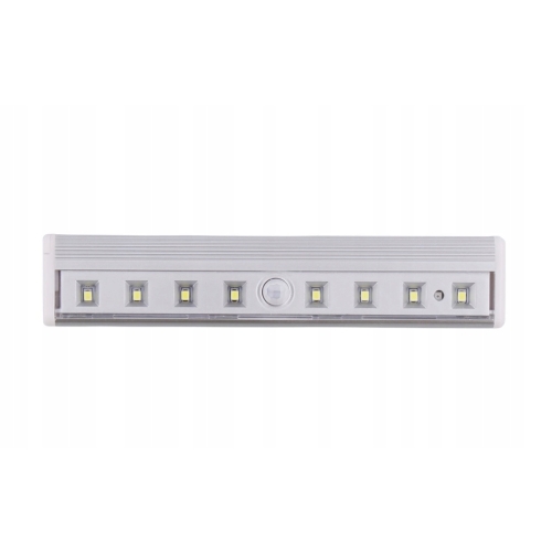 Lampa z czujnikiem ruchu 8 diod LED zas. bateryjne