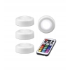 ZESTAW LAMPEK LED RGB 4 SZT Z PILOTEM LETHE