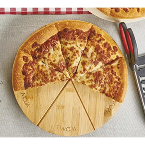 Deska do serwowania pizzy Ambition bambusowa 33 cm