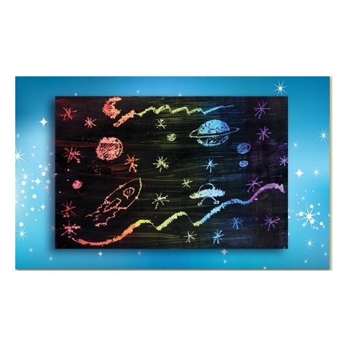 Magiczny blok karty zdrapka WYDRAPYWANKA holograph