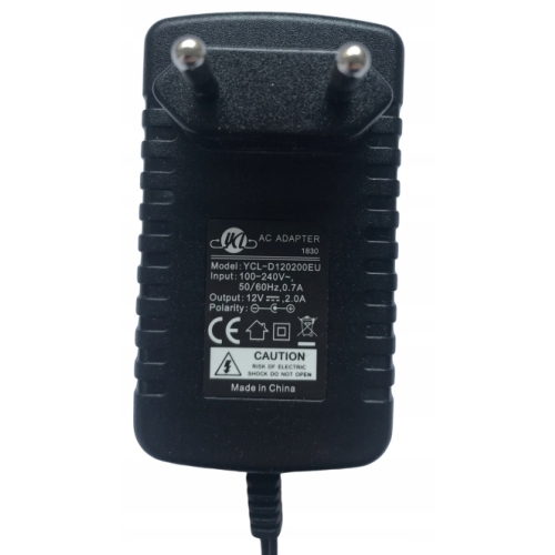 Zasilacz do dekoder OCTAGON USTYM 4K YCL-D120200EU Duopack zestaw 2 sztuk