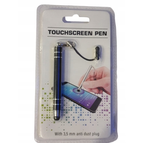 Rysik do ekranów dotykowych Telefon tablet krótki w kolorze czerwonym Czuły