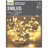 LAMPKI CHOINKOWE wewnętrzne zewnętrzne 240 Led Ciepłe białe