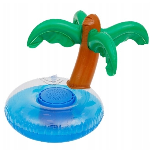 Głośnik Bluetooth pływający DO WODY W BASENIE JACUZZI WANNIE wzór PALMA