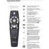 Oryginalny pilot NBOX uniwersalny TV/SAT Logo N !!