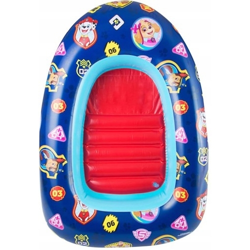 MATERAC PONTON PSI PATROL POMPOWANY DLA DZIECI NA BASEN 100 x 70 CM 3-6 LAT