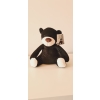 Ogranicznik STOPER odbojnik klin do drzwi PLUSZAK CZARNY 28 cm MIŚ