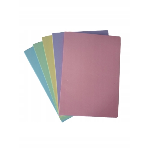 PAPIER kolorowy hobby carton A5 kolory PASTEL