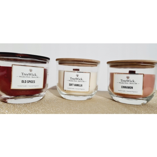 Świeczka świeca zapachowa elegancka SPICES GLAMOU