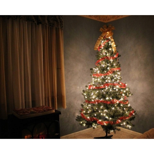 LAMPKI CHOINKOWE wewnętrzne zewnętrzne 1042,5 cm WARM WHITE 100 Led BIAŁE
