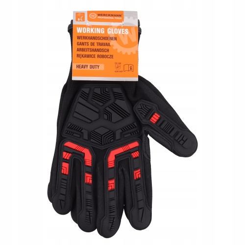 Rękawice Wzmacniane Robocze Werckmann Mocne WARSZTATOWE PRZEMYSŁOWE XXL