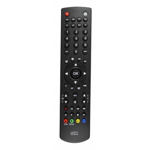 Pilot TV uniwersalny do Vestel Sharp Toshiba Orion Funai model RC1910