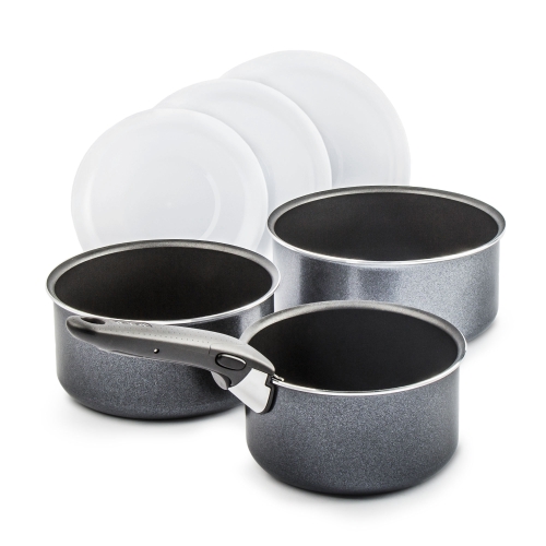 RONDEL Z POKRYWKĄ GARNEK 1,7L NATES INDUCKJA CERAMIKA GAZ 18 CM AMBITION