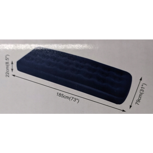 MATERAC JEDNOOSOBOWY WELUROWY DO PŁYWANIA SYPIALNI I OPALANIA185 x 79 x 22